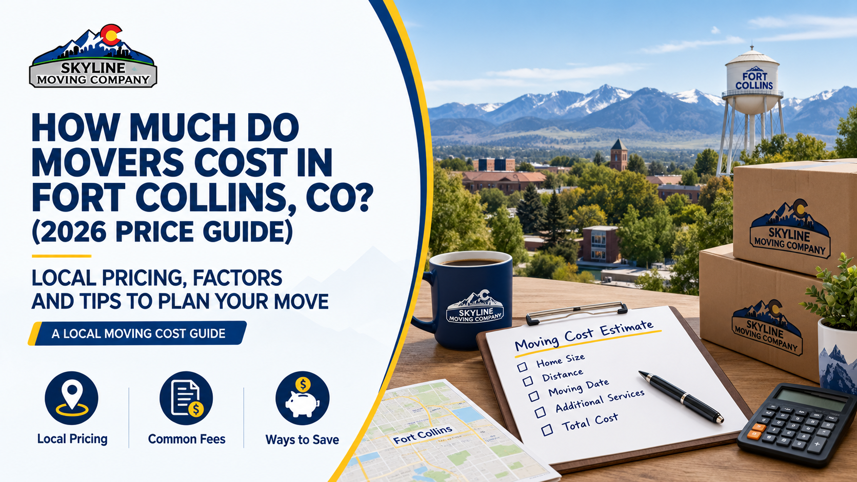 How Much Do Movers Cost in Fort Collins, CO? (2026 Price Guide)