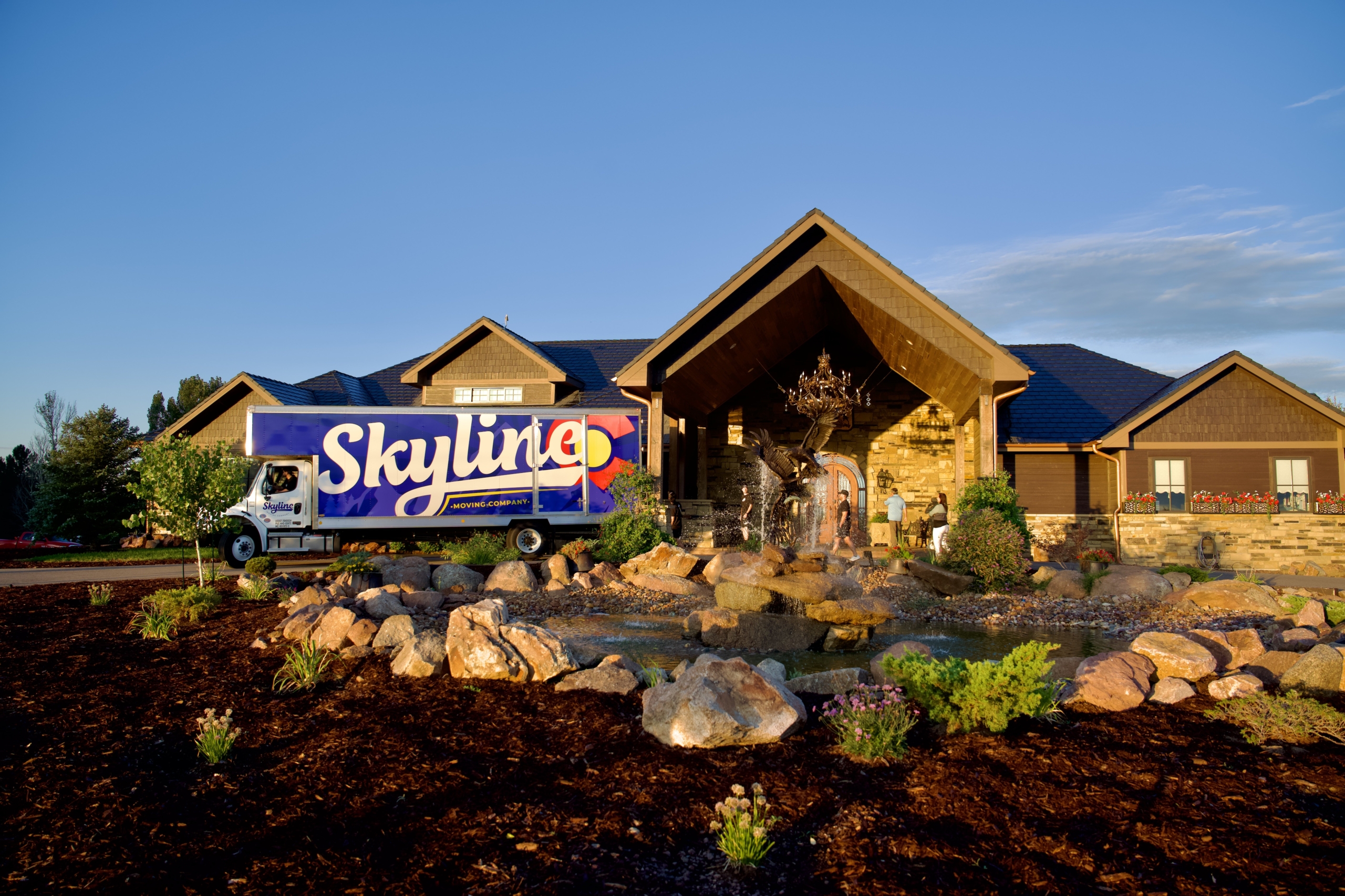 Skyline Moving company truck